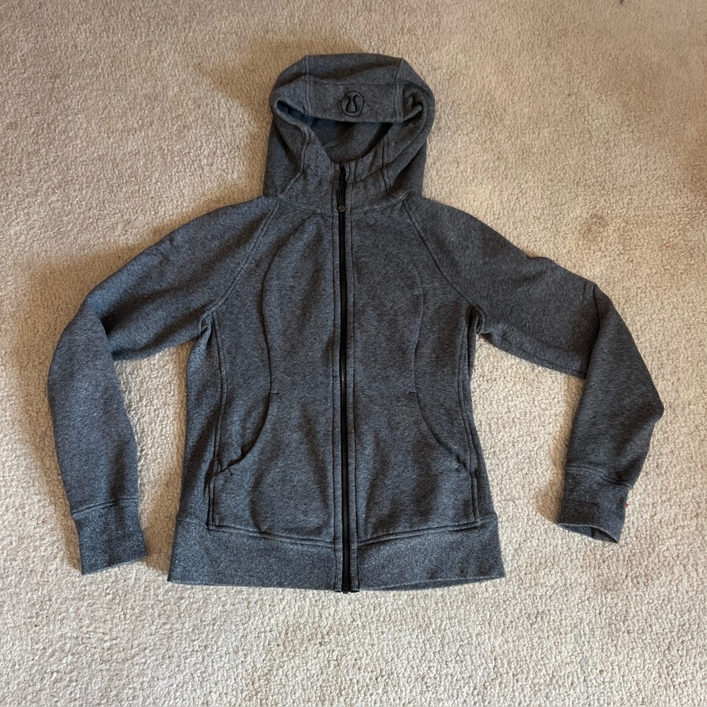lululemon athletica Gray Hoodie Jacket